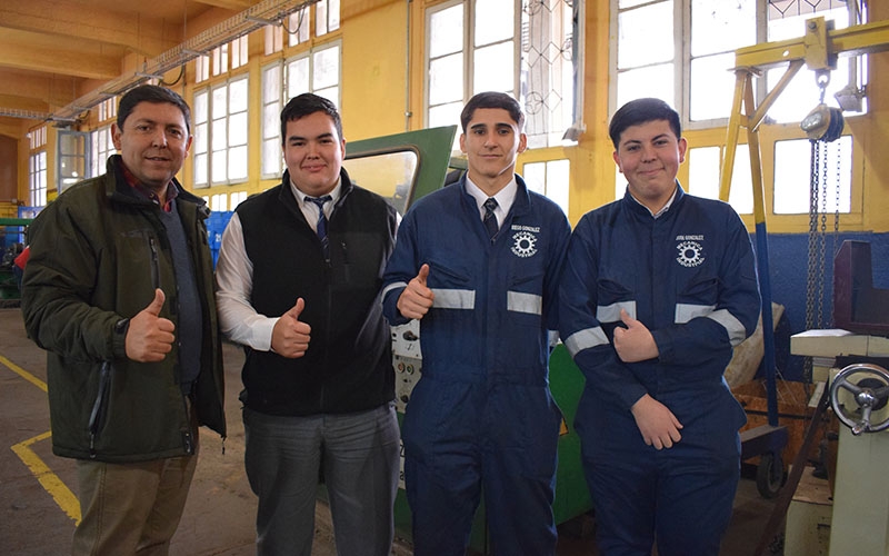 Alumnos y Profesores Mecánica Industrial participaron en Primer Campamento Dilab