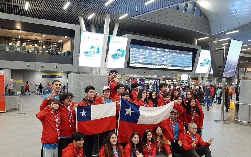 Delegación de Scout Don Bosco participan en 25° Jamboree Mundial en Corea del Sur