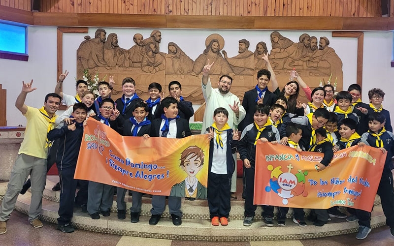 Niños y Monitores Infancia Misionera y Club Domingo Savio renovaron sus Promesas