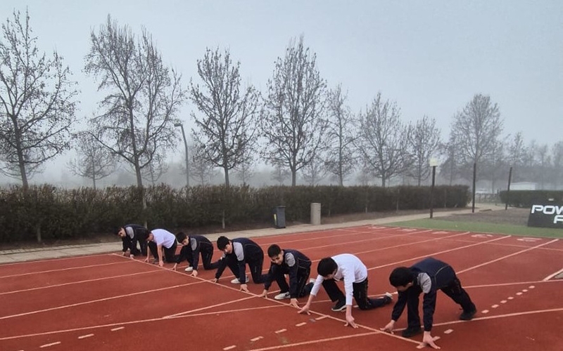 Estudiantes de 6°A participaron en salida pedagógica deportiva en el Colegio Inglés