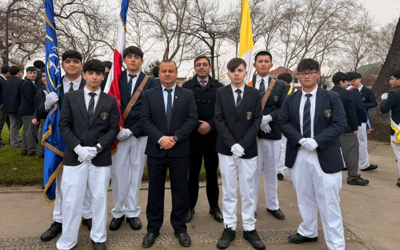 Delegación del CEST participó en desfile por natalicio de Bernardo O’Higgins