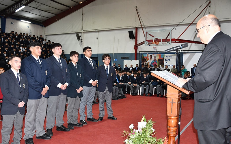 Inauguración del Año Escolar en Sede Sur: Toma de Posesión de la Directiva CGA 2025