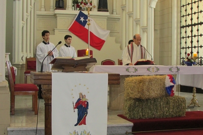 Misa a la Chilena en Santuario María Auxiliadora