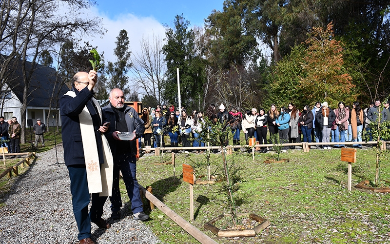 Encuentro socioemocional y bendición de Bosque Nativo en Villa Pinardi