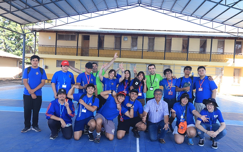 Jóvenes Salesianos de Talca misionan en Colín