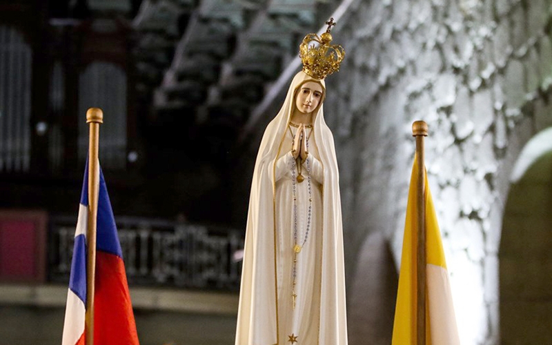 Imagen Virgen de Fátima visita Talca
