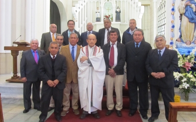 Exalumnos año 68 celebraron 50 Años de egreso de Colegio Salesiano