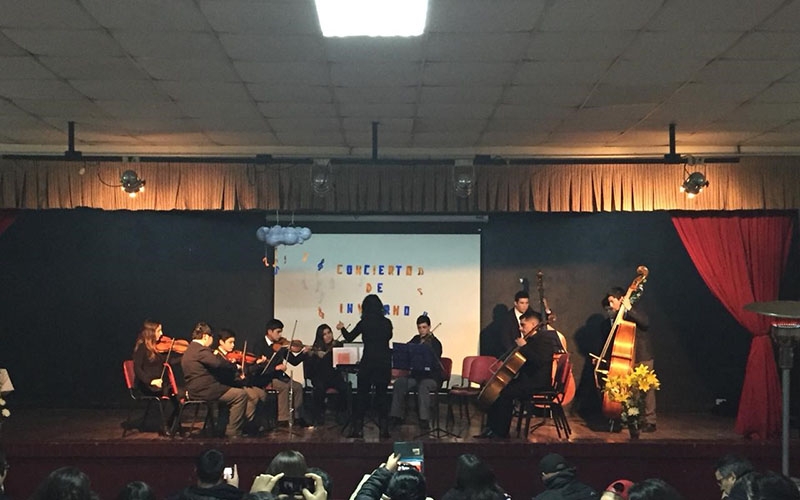 Orquesta Infantil del CEST deslumbró con Concierto de Invierno
