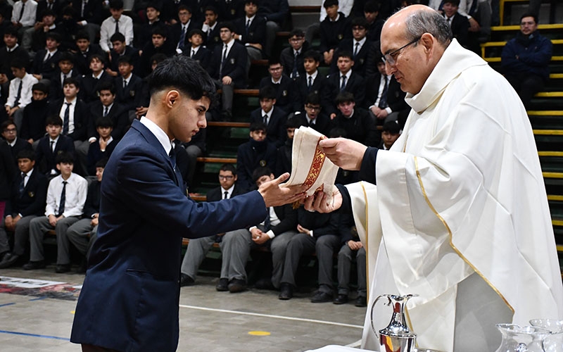 Jueves Santo: Comunidad Educativa Salesiana celebró Eucaristía y homenajeó a sus sacerdotes