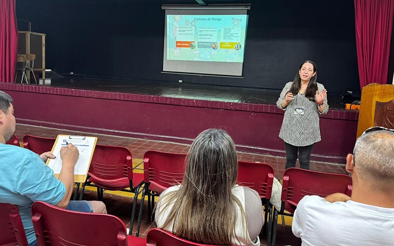 Oficina Local de la Niñez realizó talleres de prevención de abusos en menores