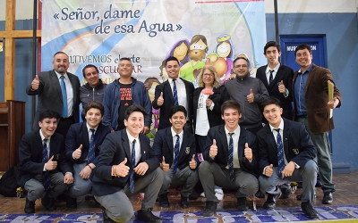 Equipo Fundación Don Bosco dio charlas a alumnos del CEST