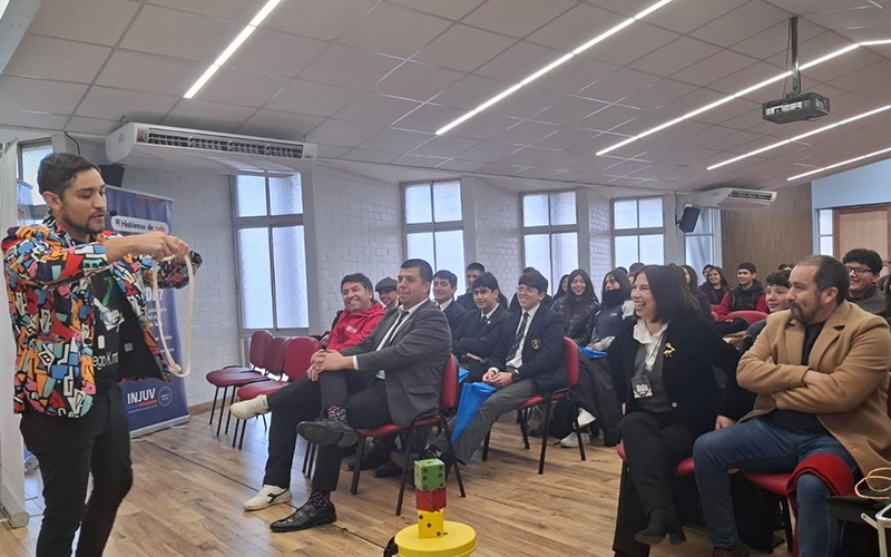 CEST fue sede de la IV Jornada Comunal de Líderes Preventivos SENDA