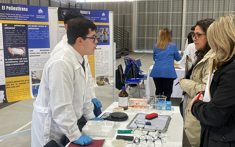 CEST participó en II Feria Científica-Tecnológica del Colegio Las Rastras