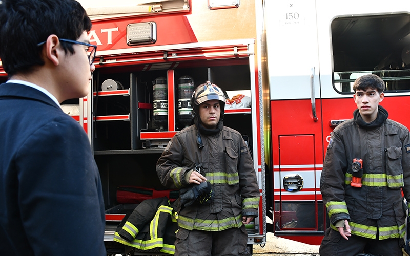 Bomberos de Talca realizaron intervención educativa sobre productos peligrosos