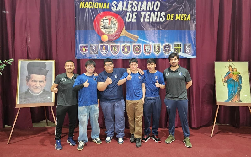 CEST participa en el Torneo Nacional Salesiano de Tenis de Mesa en Linares