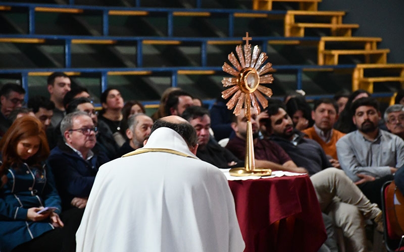 Educadores del CEST vivieron retiro de preparación para Semana Santa