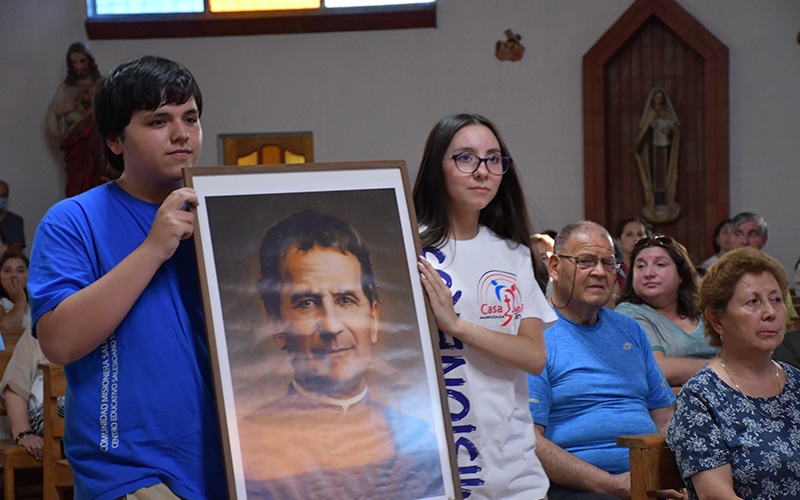 Familia Salesiana de Talca celebró la fiesta de San Juan Bosco